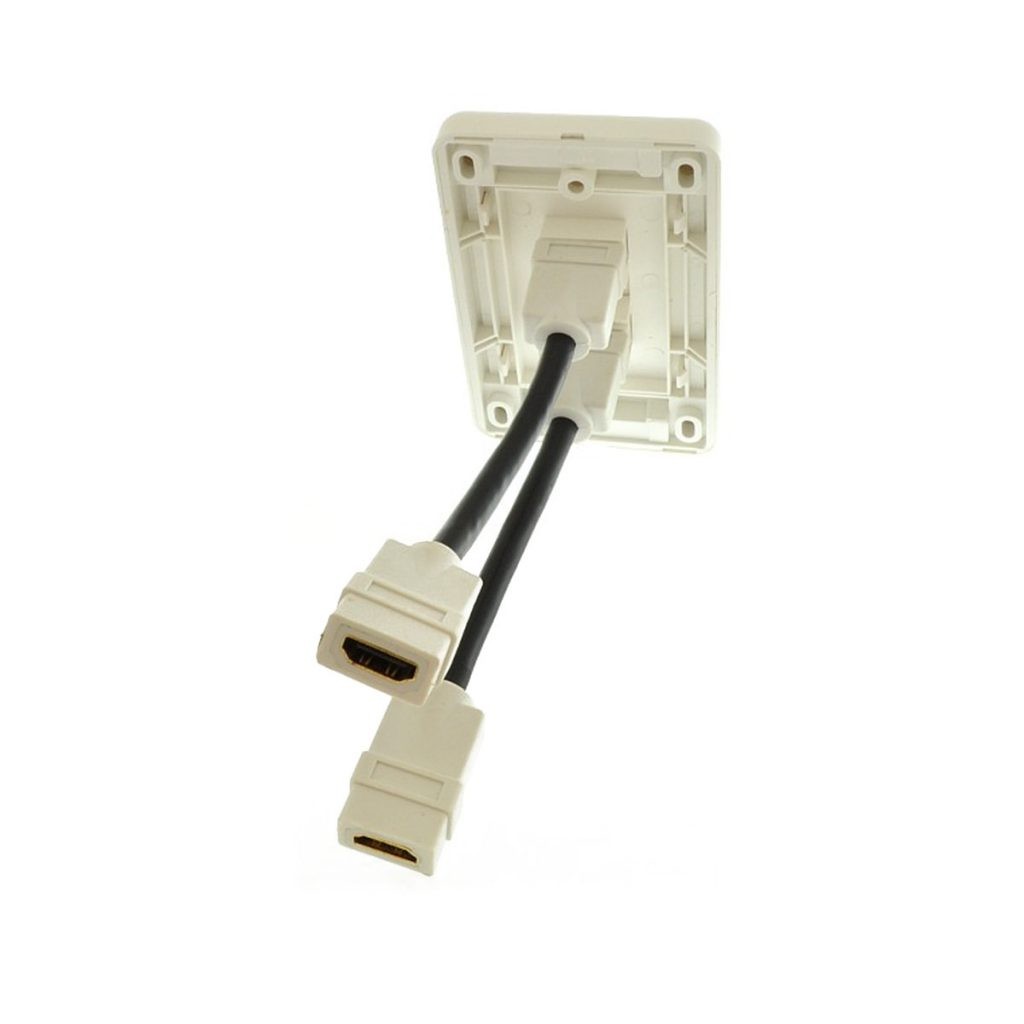 Melodika - Gniazdo 2xHDMI BWG2HD