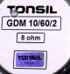 Tonsil GDM 10/60/2 – 8ohm – głośnik średniotonowy 15