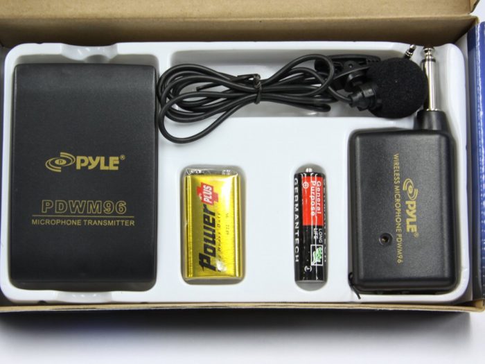Pyle PRO PDWM96 – mikrofon bezprzewodowy typu clip 11