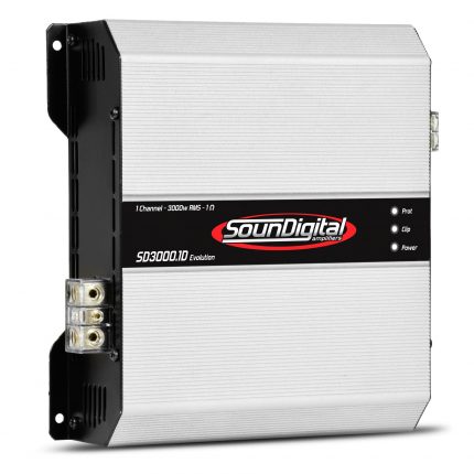 SounDigital  SD3000.1D-2Ohm EVO  – wzmacniacz monofoniczny moc 3000 W przy 2 Ohm 2