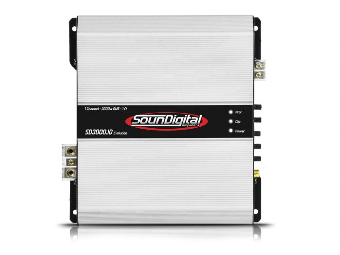 SounDigital  SD3000.1D-2Ohm EVO  – wzmacniacz monofoniczny moc 3000 W przy 2 Ohm 9