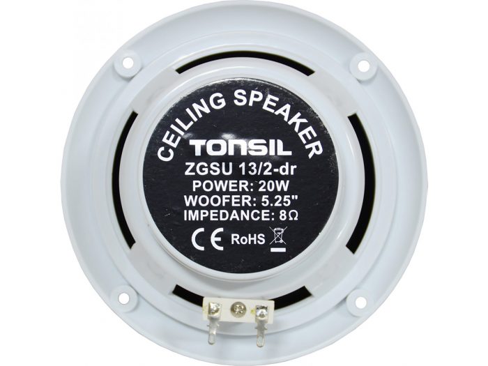 Tonsil – ZGSU 13 Głośnik Sufitowy Wewnętrzny 20W RMS 10