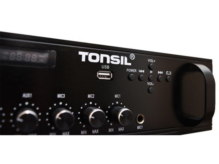 Tonsil – Zestaw nagłaśniający WL-180U + 4 x GZT 30 komplet 10