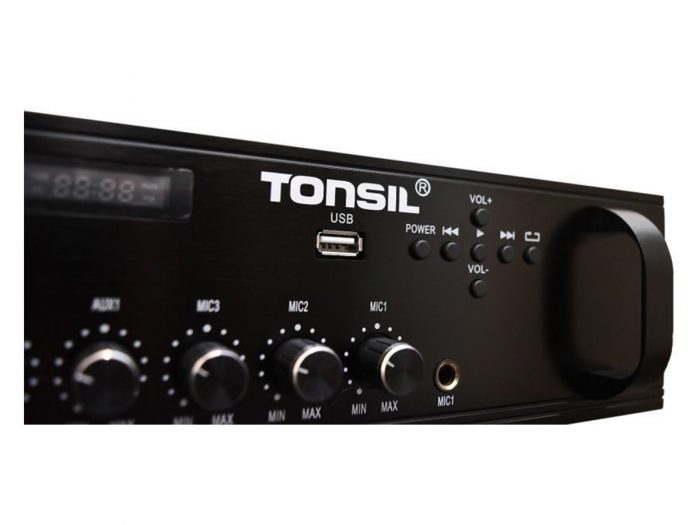 Tonsil – Zestaw nagłaśniający WL-180U + 6 x ZGR 10/120 komplet 10