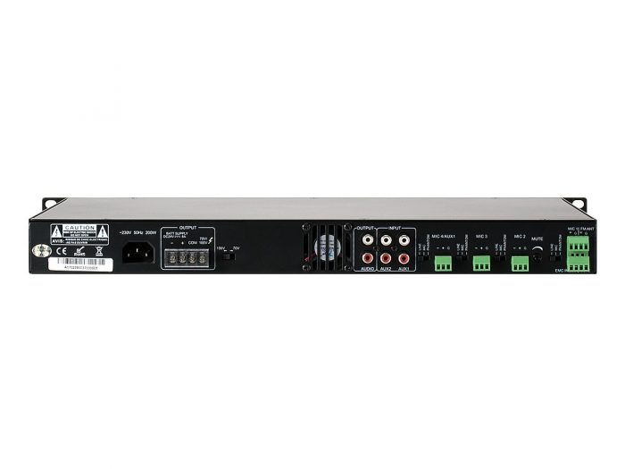 ITC Audio – T-160TBV Centrala nagłośnienia 60W 9
