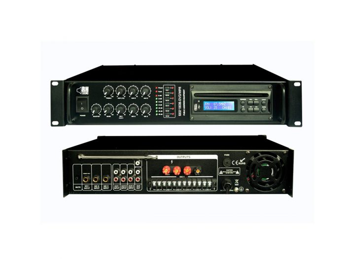 RH SOUND Wzmacniacz 100V SE-2180B-DVD/MP3 9