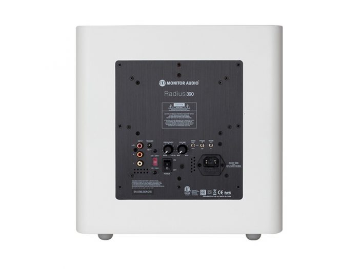 Monitor Audio Radius 390 – Subwoofer Biały 10
