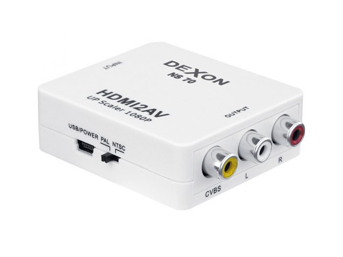 Dexon – NS 70 – konwerter HDMI / RCA audio + CVBS video 8