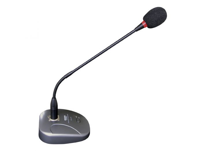 Dexon – PA 570 – mikrofon z podstawką i gongiem 8