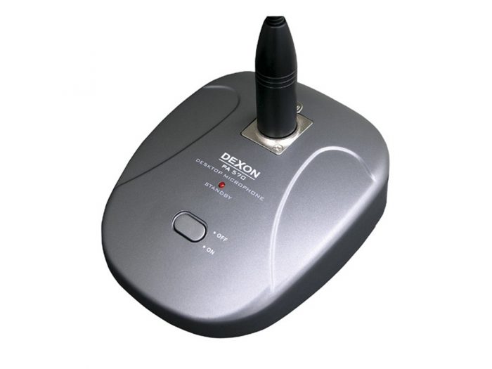 Dexon – PA 570 – mikrofon z podstawką i gongiem 10