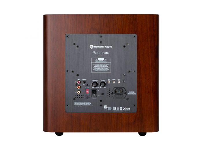 Monitor Audio Radius 390 – Subwoofer Orzech 10