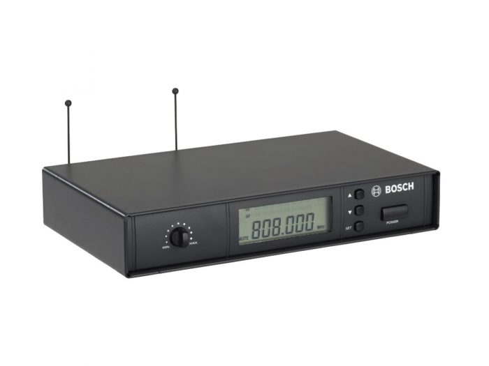 BOSCH – MW1-RX-F4 Odbiorniki mikrofonów bezprzewodowych 8