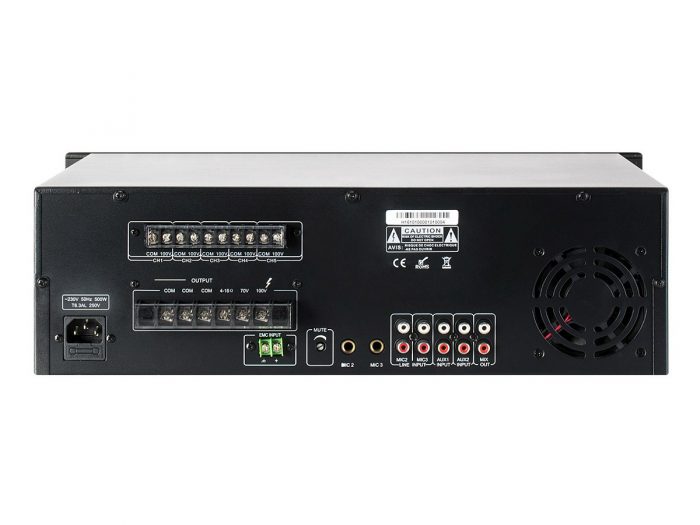 ITC Audio – TI-350 Wzmacniacz miksujący 5-strefowy 350W 9