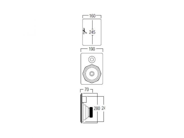 ArtSound FLAT FL301 – płaski głośnik ścienny instalacyjny 10