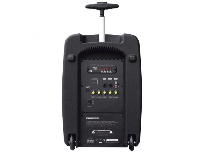 Dexon WA 410RC – Przenośny, bezprzewodowy system z mikrofonem do ręki lub nagłownym 9