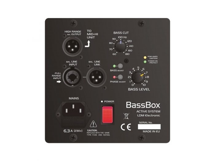 LDM BassBox 15/X – subbas aktywny 11