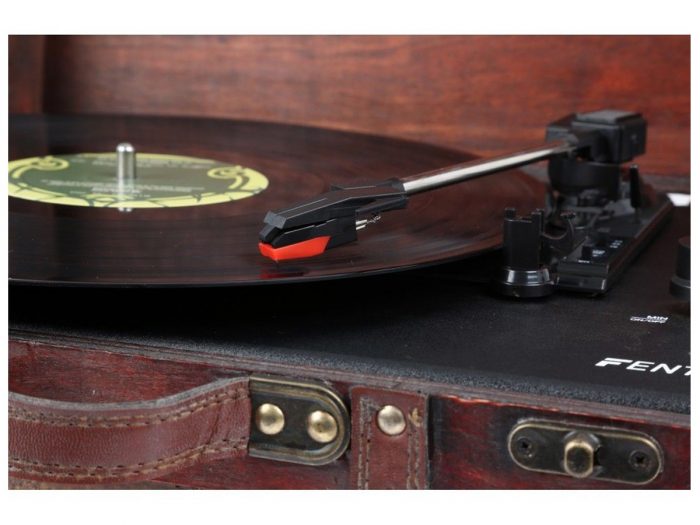 Fenton RP140 Gramofon walizkowy Vintage z wbudowanymi głośnikami 11