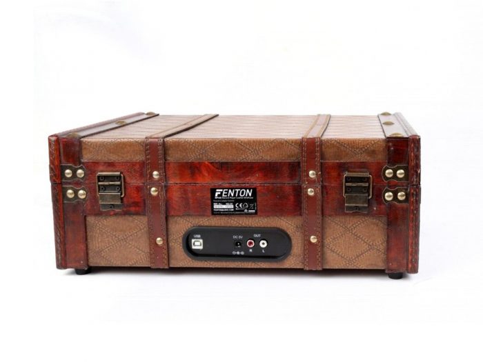 Fenton RP140 Gramofon walizkowy Vintage z wbudowanymi głośnikami 12