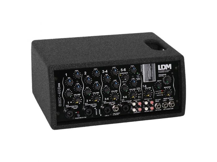 LDM SMX 408RX – 8-kanałowy stereofoniczny powermikser 8