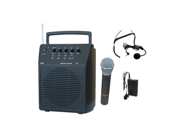 Tonsil WMA 8110 – zestaw nagłośnieniowy z 3 mikrofonami 8