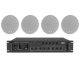HQM - 4x SOZ10 + 1080BT - Nagłośnienie sufitowe do 60 m2