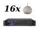 16x ITC T-200DW + HQM 2250BC – wielostrefowe nagłośnienie do 300 m2 10
