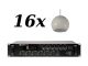 ITC – 16x T-200DW + TI-2406S – wielostrefowe nagłośnienie do 300 m2 10