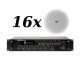 ITC - 16x T-206A + TI-2406S - Nagłośnienie sufitowe do 300 m2