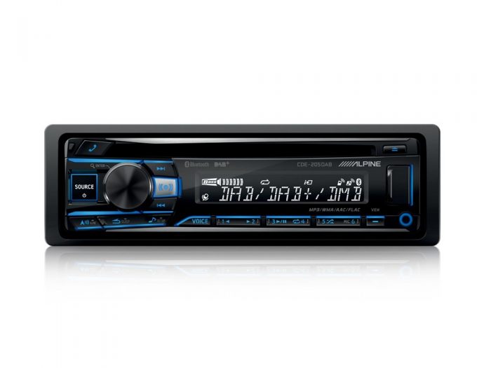 RADIO SAM.ALPINE CD CDE-205 DAB  BT CD+USB+BT 9