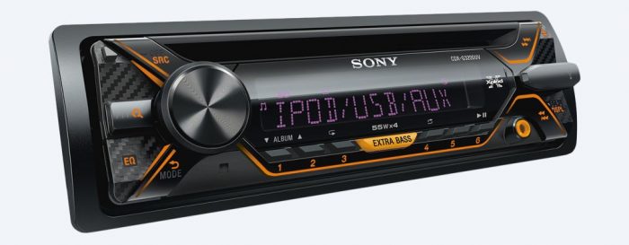 RADIO SONY CDX-G3200UV CD+USB+STER.iPod/iPhone+MULTICOLOR 9