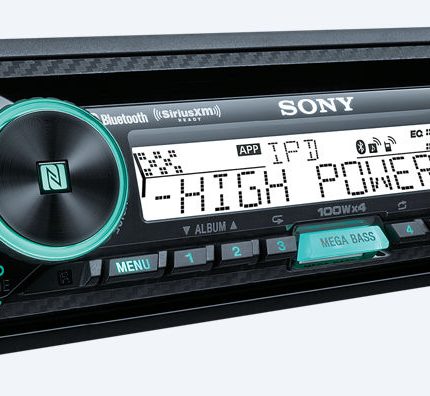 RADIO SONY MEX-M100BT CD/USB+BT 4X100W  MULTICOLOR MARINE 11