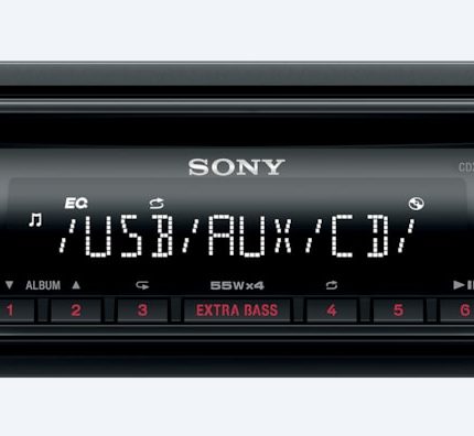 RADIO SAM.SONY CDX-G1300U CD+USB RED 2