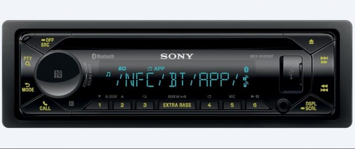 RADIO SAM.SONY MEX-N5300BT  CD+USB+BT+NFC+VARIO COLOR 8