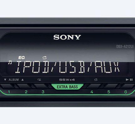 RADIO SONY DSX-A212UI  BEZ CD/USB  GREEN