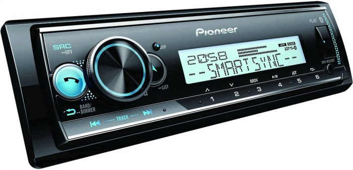 RADIO PIONEER MVH-MS510BT BEZ CD/USB+BT+IPHON  VARIO COLOR  MARINE 9