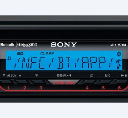 RADIO SONY MEX-M71BT CD/USB+BT MULTICOLOR MARINE