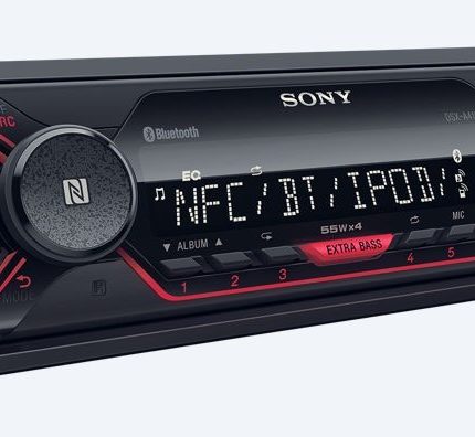 RADIO SONY DSX-A410BT BEZ CD/USB+BT RED  Bluetooth® 3