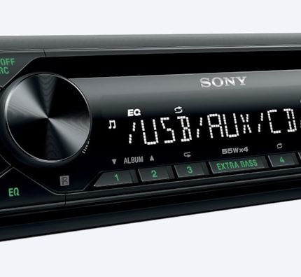 RADIO SONY CDX-G1302U CD+USB GREEN 3