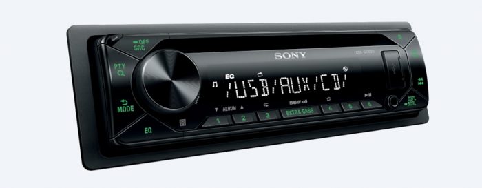 RADIO SONY CDX-G1302U CD+USB GREEN 9