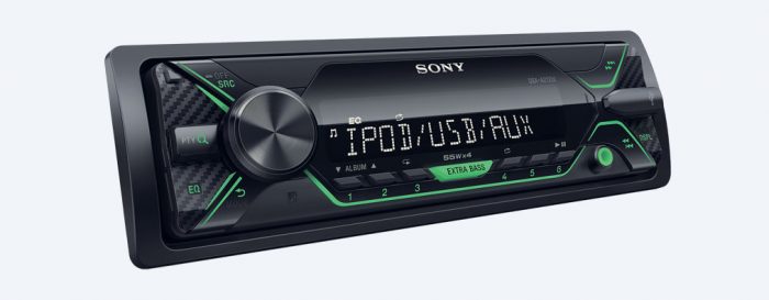 RADIO SONY DSX-A212UI  BEZ CD/USB  GREEN 9