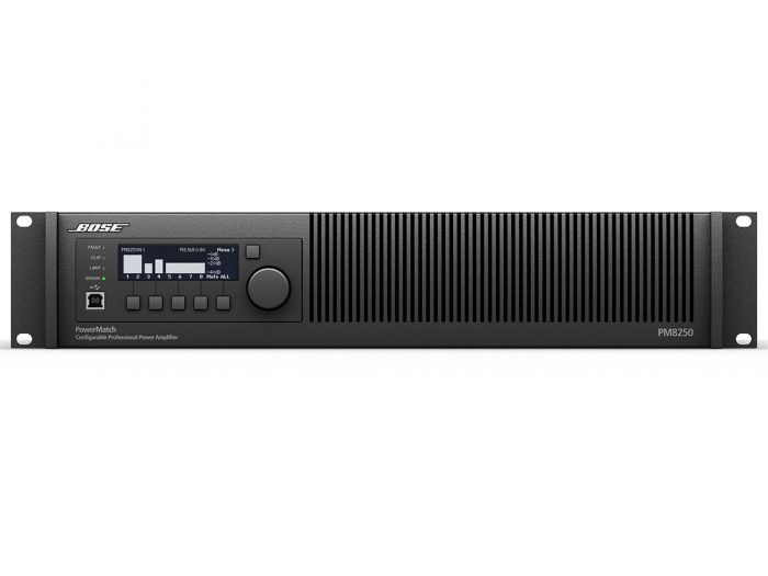 BOSE PowerMatch PM8250N - Konfigurowalny wzmacniacz mocy (wersja sieciowa)