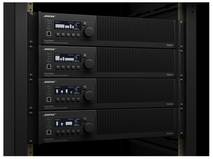 BOSE PowerMatch PM8250N - Konfigurowalny wzmacniacz mocy (wersja sieciowa)