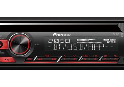 RADIO SAM.PIONEER MVH-S420BT BEZ CD/USB+BT+IPHON  RED 2