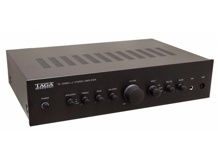 TAGA Harmony TA-250MIC + Voice Kraft QC 60T x2 – Nagłośnienie sufitowe do 30m2 9