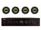 TAGA Harmony TA-250MIC + TCW-600R V.2 - Nagłośnienie sufitowe do 60m2