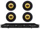 MONACOR SA-440/SW + TAGA Harmony TCW-880R SM x4 - Nagłośnienie sufitowe do 60m2