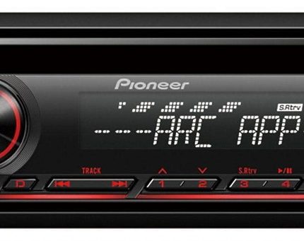 RADIO SAM.PIONEER CD DEH-S120UB    CD+USB  RED
