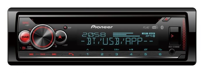 RADIO SAM.PIONEER CD DEH-S720DAB BT CD+USB/ANDROID/MULTICOLOR 8