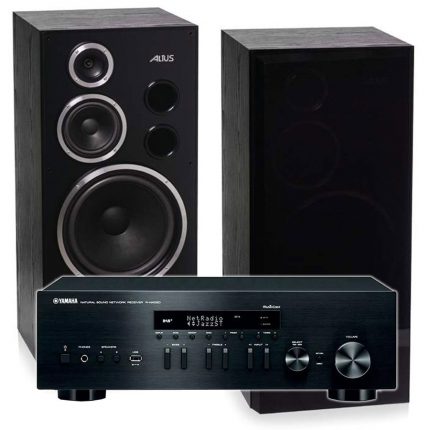 Tonsil Altus 300 + Yamaha R-N402D – Zestaw stereo 2
