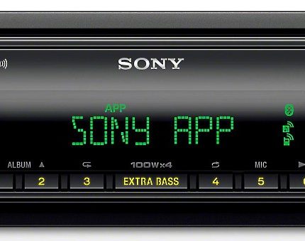 RADIO SAM.SONY DSX-GS80BT  USB+BT 4x100W 2